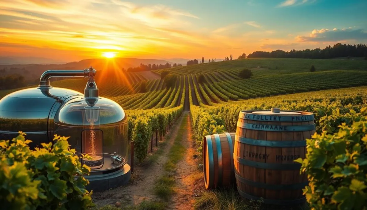 Champagne production innovations