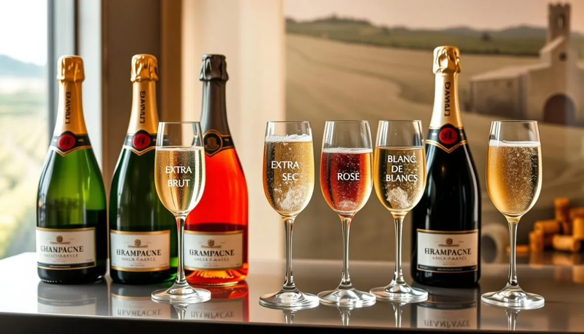 Champagne styles and classifications