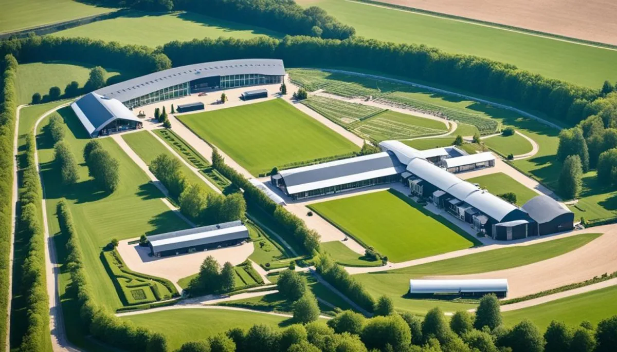 Infrastructure du centre équestre de Reims