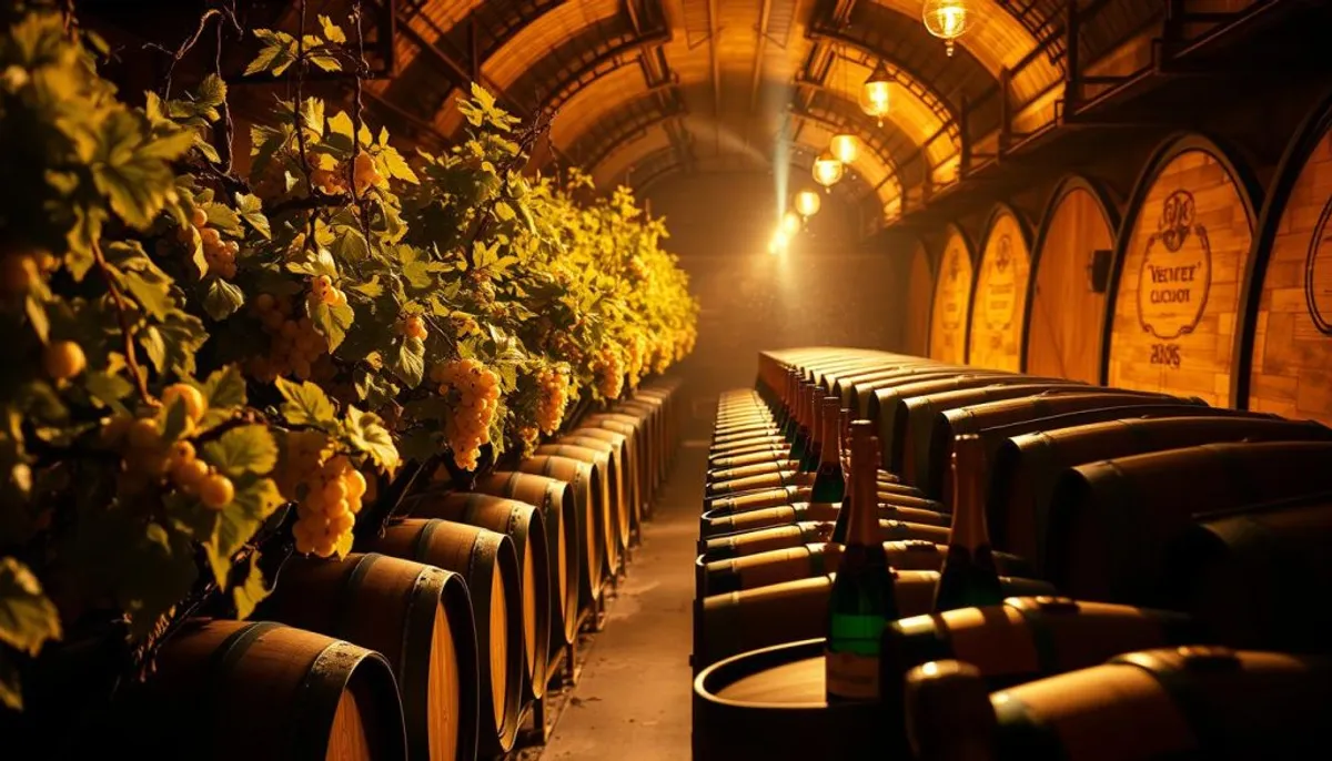 Veuve Clicquot Champagne production